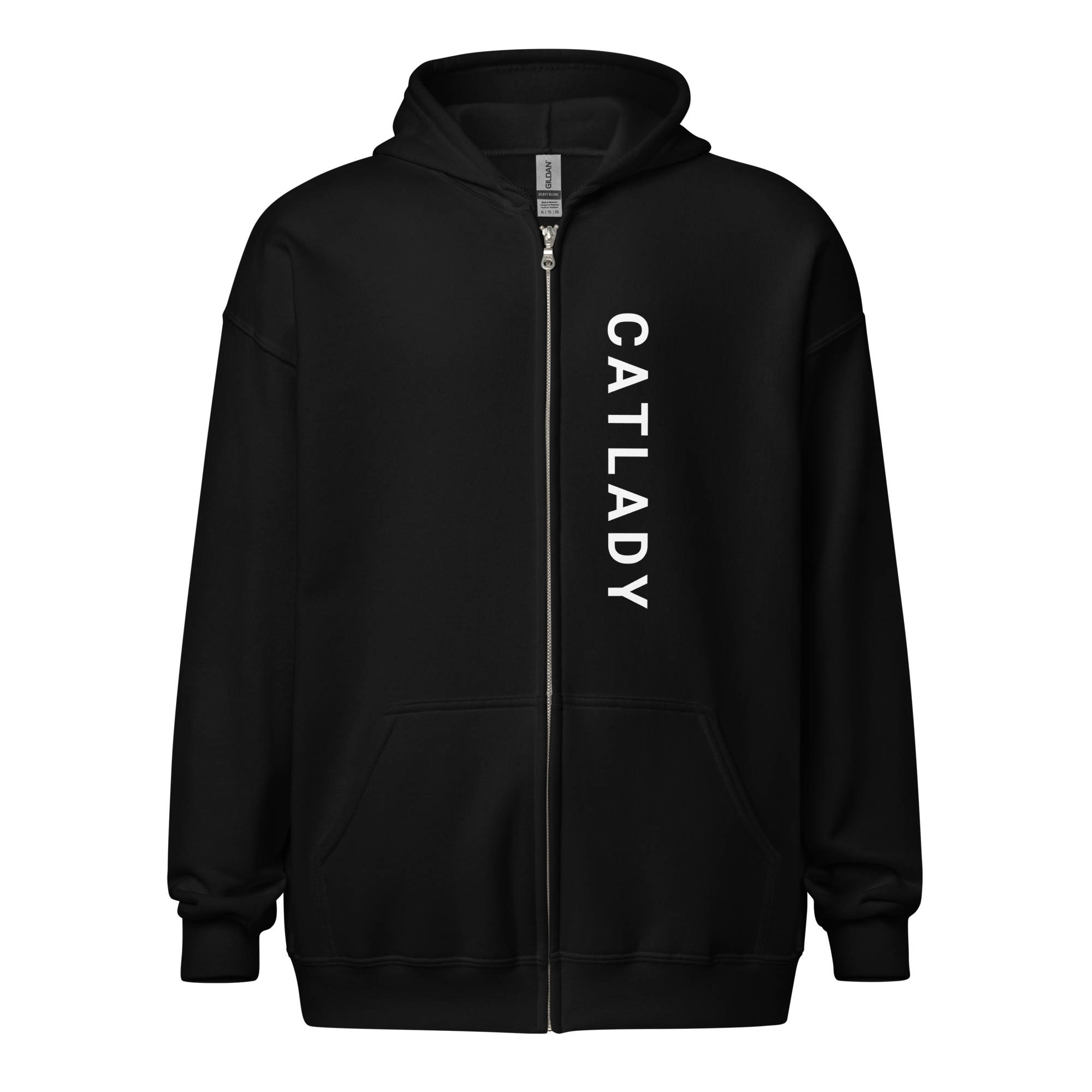 CatLady Unisex Zip Hoodie - Image 2