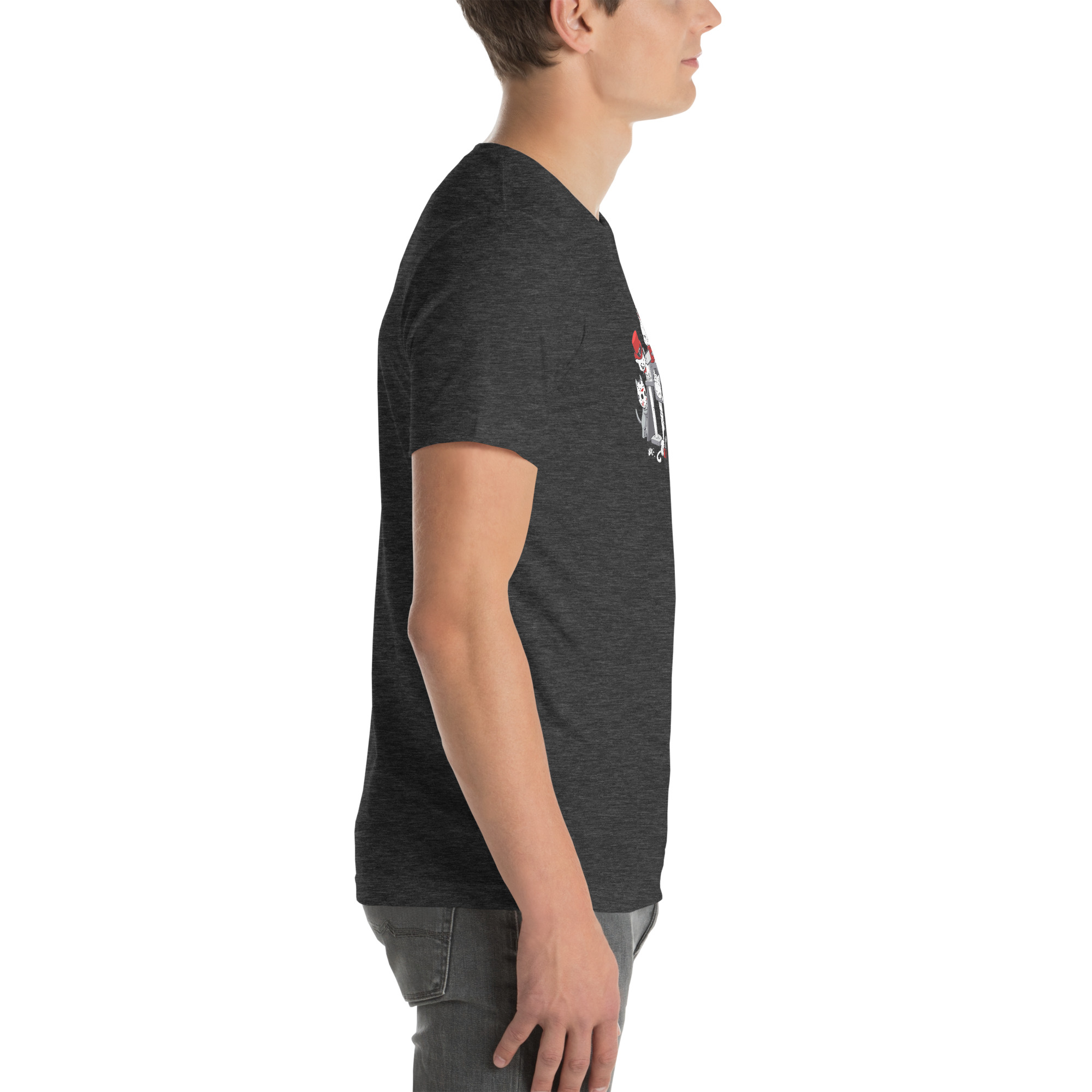 Evil Cat Tree Unisex T-Shirt - Image 18