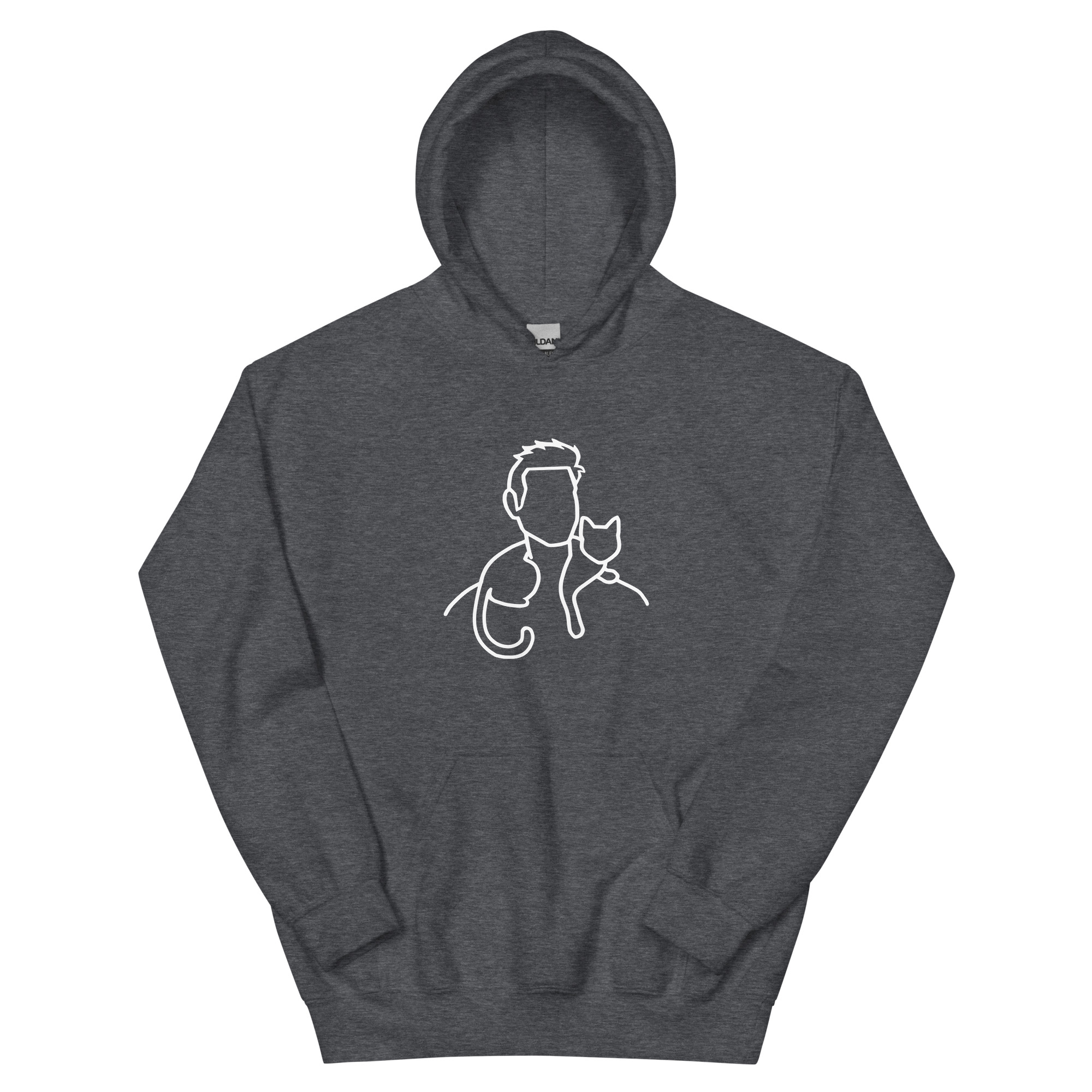 Nathan the CatLady Unisex Hoodie - Image 20