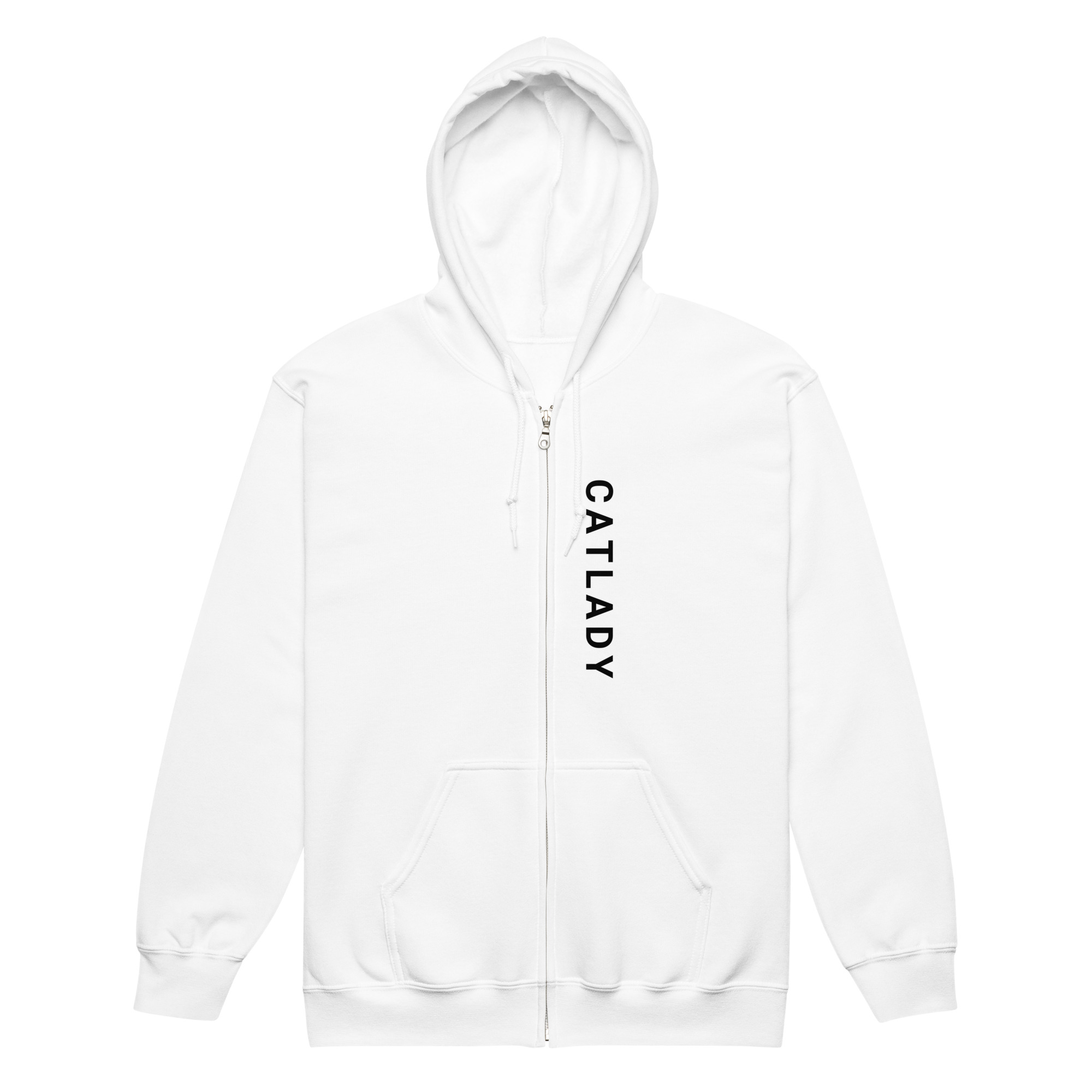 CatLady Unisex Zip Hoodie - Image 9