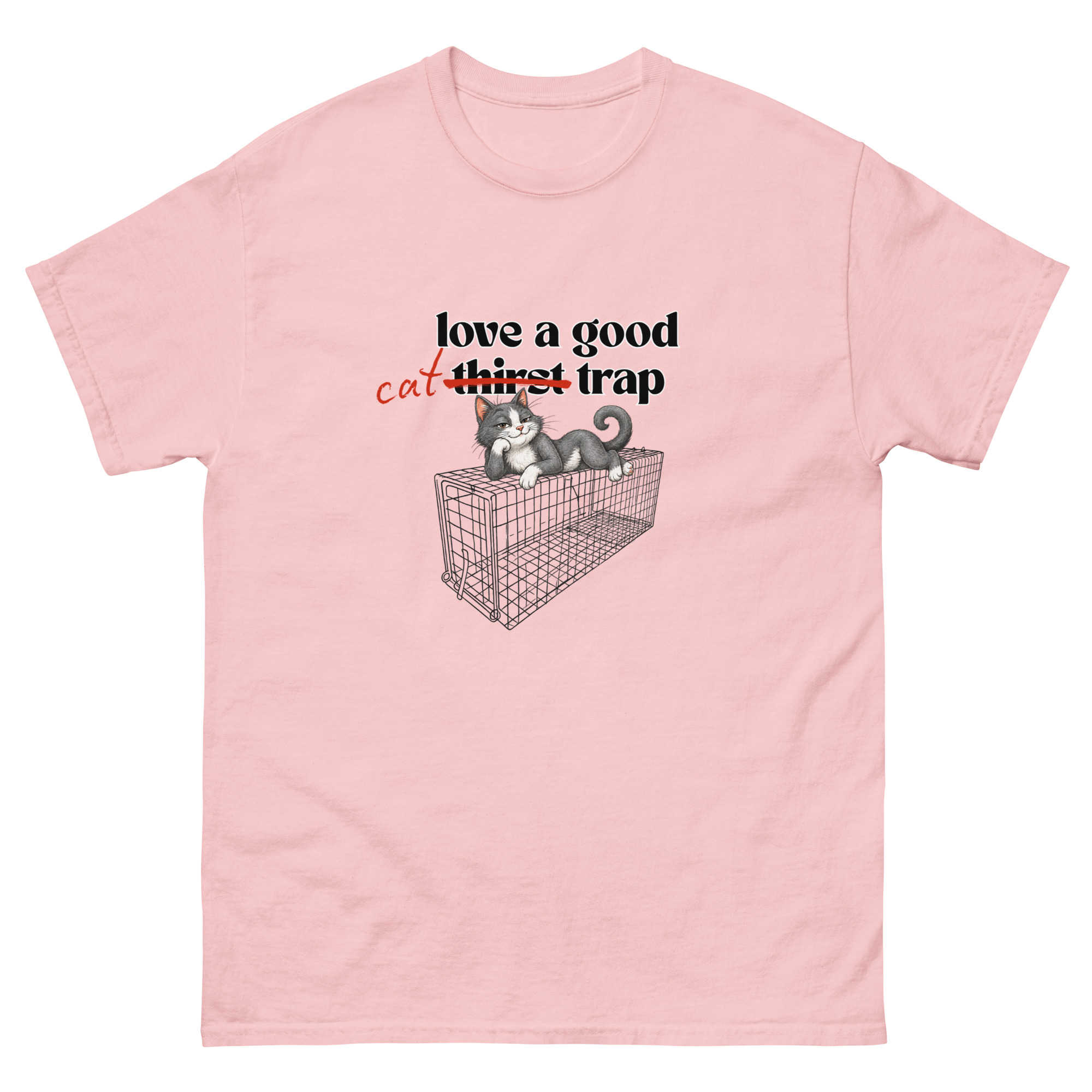 Love a Good Cat Trap T-Shirt - Image 4