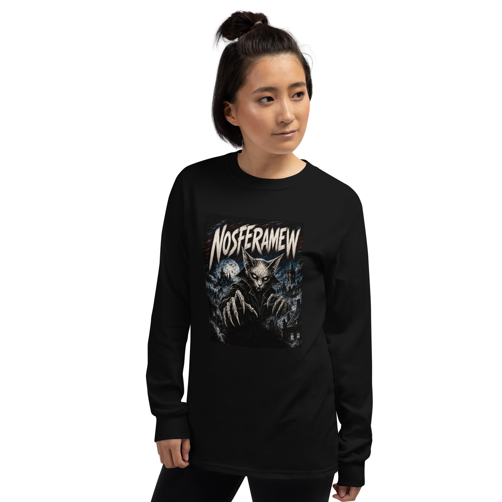 Nosferamew Long Sleeve Shirt - Image 3