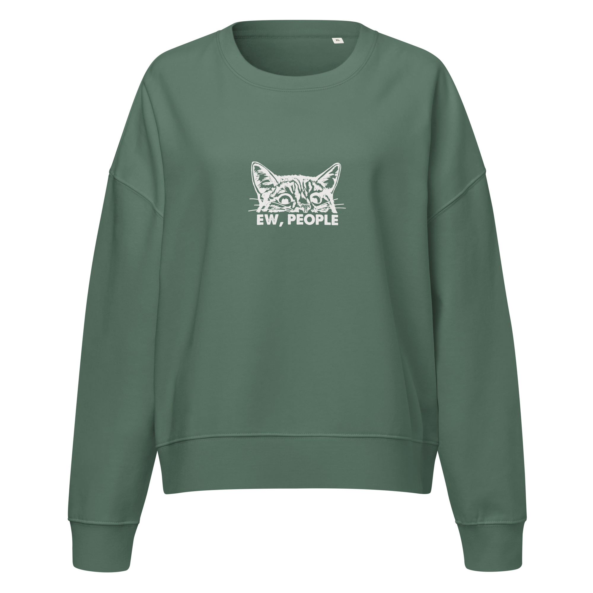 “Ew, People” Women’s Crew Neck Sweatshirt